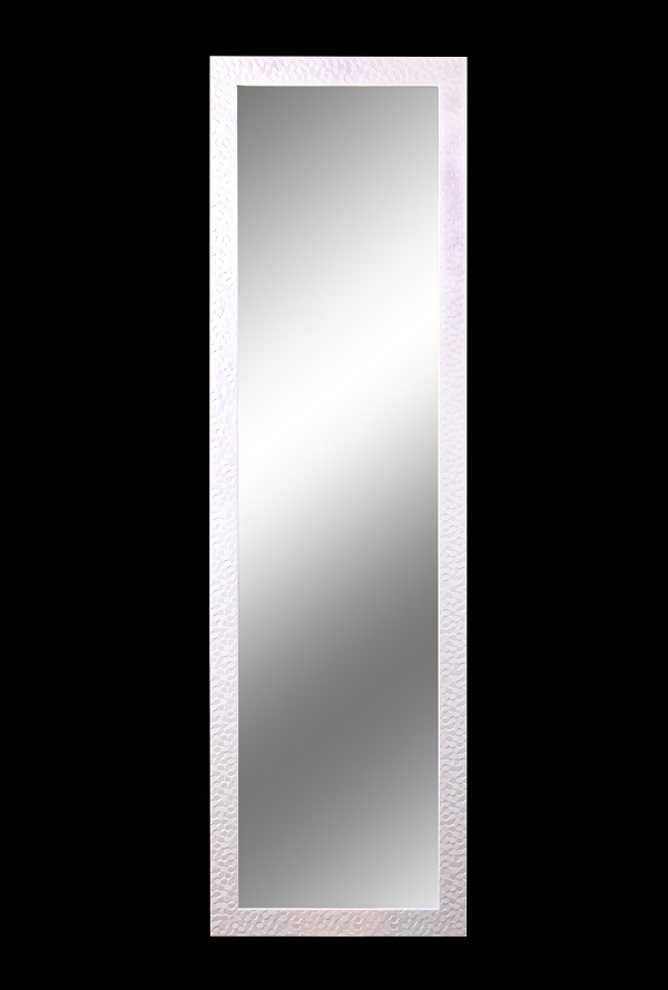12&quot;x47&quot; White Over-Door-Mirror Plastic Frame (6 pcs/ctn)