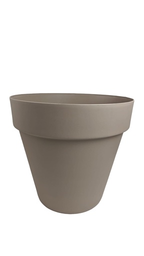 [FL0155BR] 46LT Flower Pot, Mocha (48 pc/bag)