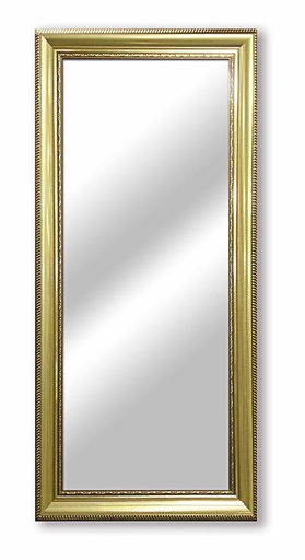 [H19901GD] 30"x64" Large Gold Over-the-Door Mirror (2 pcs/ctn)