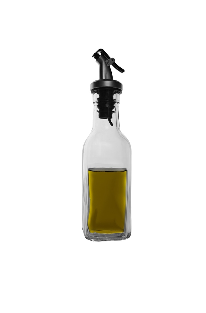 150ml  Glass Oil Bottle w. PP Stopper (12 pc/ctn)