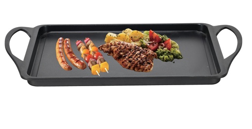 [4083] 17"(43cm) Non-Stick Cast Aluminum. Grill Pan (10 pc/ctn)