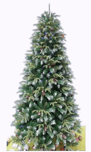 [HT6183] 83" Christmas Tree, Mixed Leaves (1 pcs/ctn)