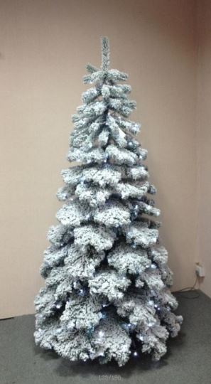7' LED Light Flocked Snow Christmas Tree (1 pcs/ctn)