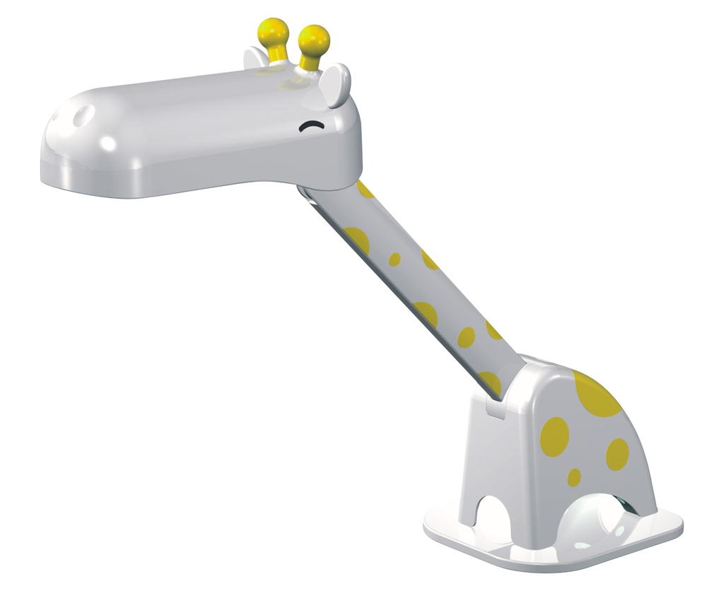 8 Watt White Giraffe Design LED Desk Lamp (6 pcs/ctn)