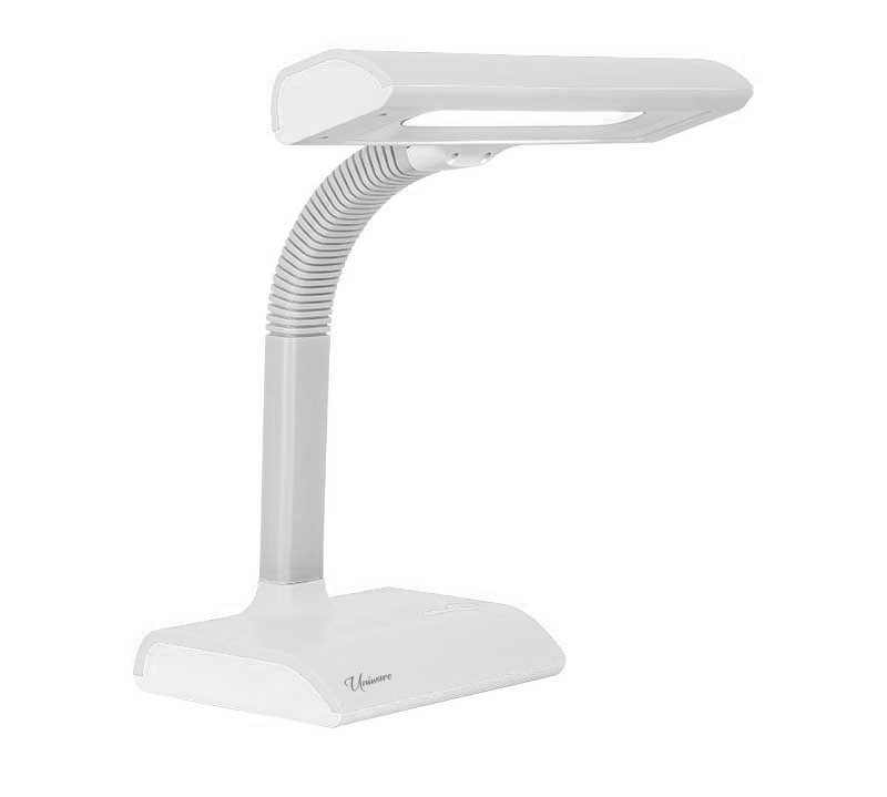 8 Watt LED Flexible White Desk Lamp (6 pcs/ctn)