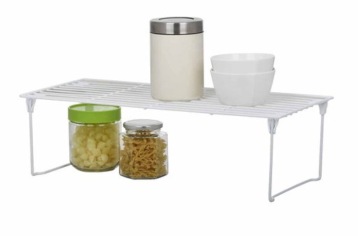 [19008M] 1 Tier White Steel Spice Rack (12 pcs/ctn)