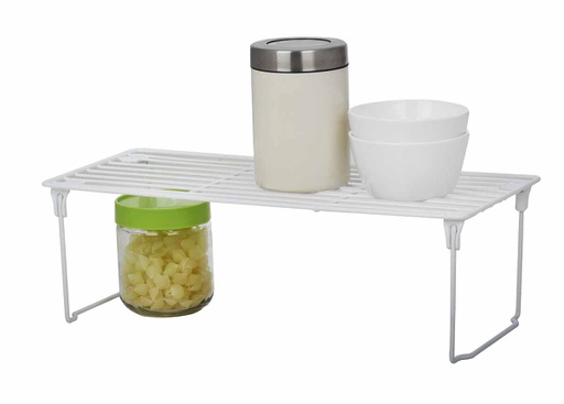 [19008S] 1 Tier White Steel Spice Rack (12 pcs/ctn)