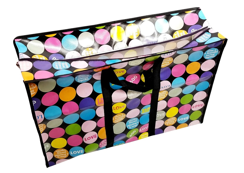 27.6" Shopping Bag, Mixed Colors (100 pcs/ctn)