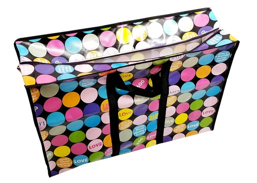 [LG12-70] 27.6&quot; Shopping Bag, Mixed Colors (50 pcs/ctn)