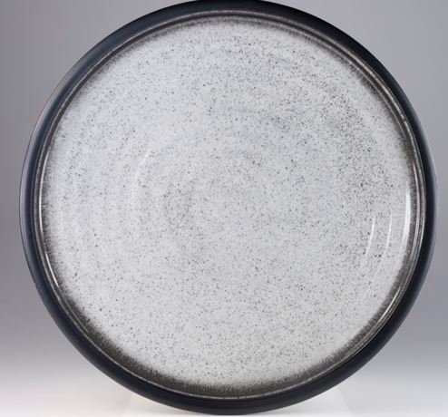 [M601-85B] 8.5" Swirl Design Soup Plate, 100% Melamine (48 pcs/ctn)