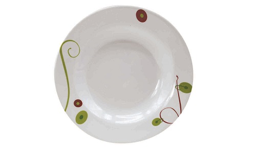 [M901-90S] 9" Soup Plate, 100% Melamine (48 pcs/ctn)
