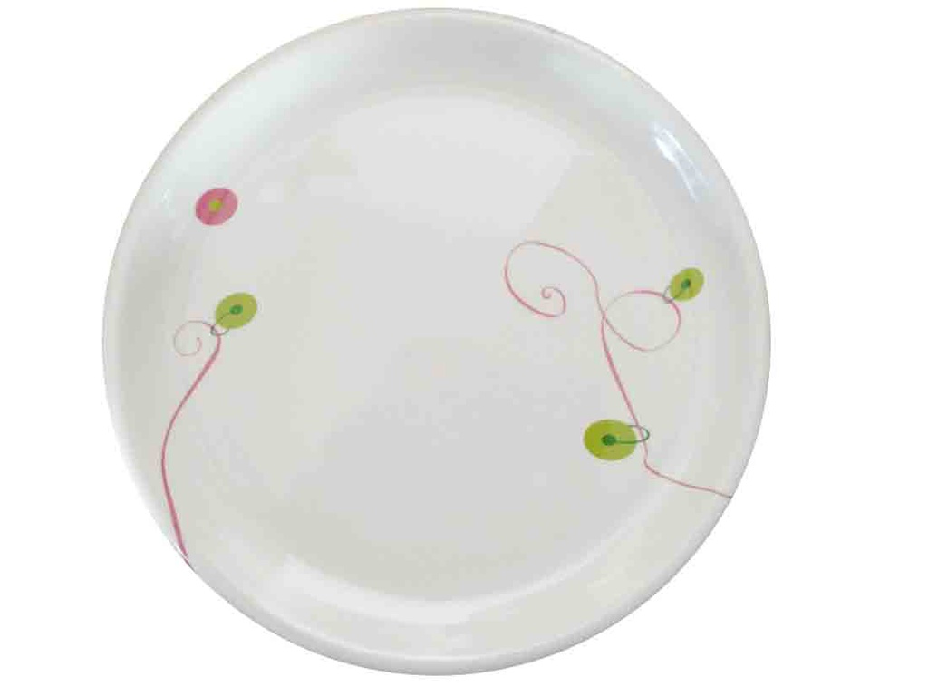 11" Round Dinner Plate, 100% Melamine (24 pcs/ctn)