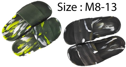 [SL319L] Man Summer Slippers, Mixed Color (24 pair/ctn)