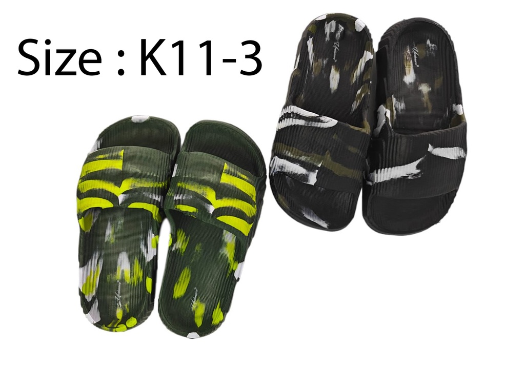 Kids Summer Slippers, Mixed Color (24 pair/ctn)