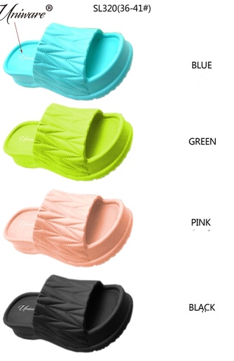 [SL320] Unisex Summer Slippers, Mixed Colors (48 pair/ctn)
