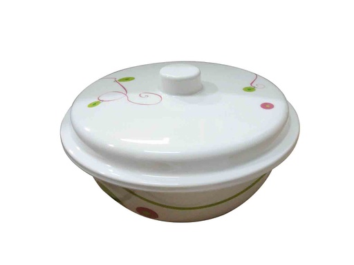 [M988-8S] 8" Deep Bowl with Lid, 100% Melamine (24 pcs/ctn)