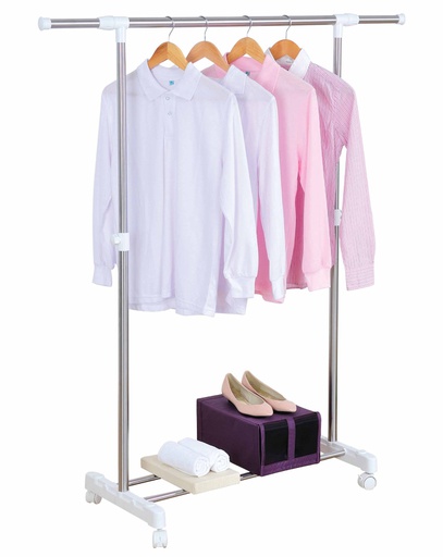 [19012] Stainless Steel Single Garment Rack (4 pcs/ctn)