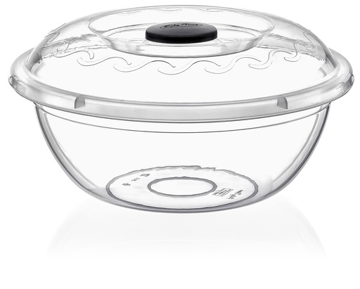 [P70001] 7.5 Liter Plastic Basin with Lid (24 pcs/ctn)