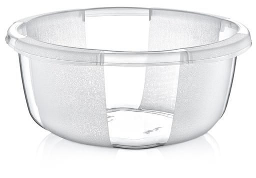 [P70007-2.3] 2.3 Liter Plastic Stella Round Transparent Basin (48 pcs/ctn