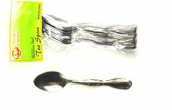 12 pc Stainless Steel Tea Spoon (100 bag/ctn)