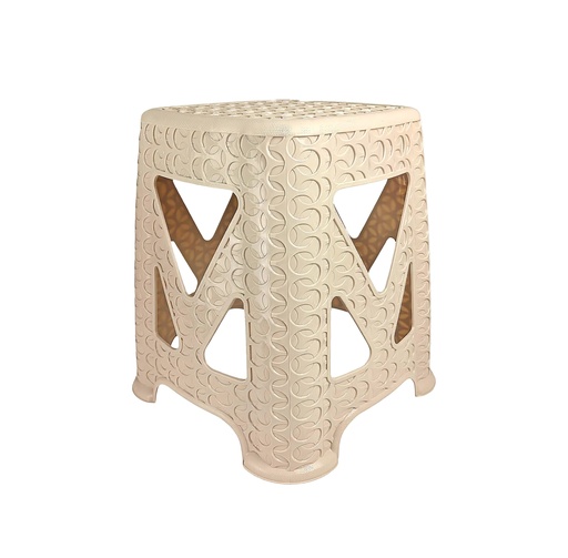[P70070BG] Large Beige Plastic Step Stool (10 pcs/ctn)