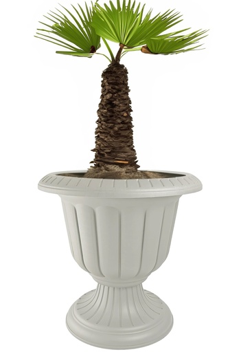 [FL0174BG] 25.3LT  Flower Pot, Beige (50 pc/ctn)
