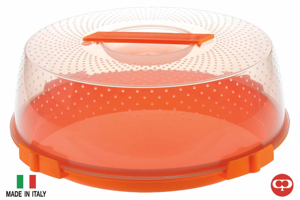 11" Plastic Cake Holder (6 pcs/ctn)(Mixed Color)