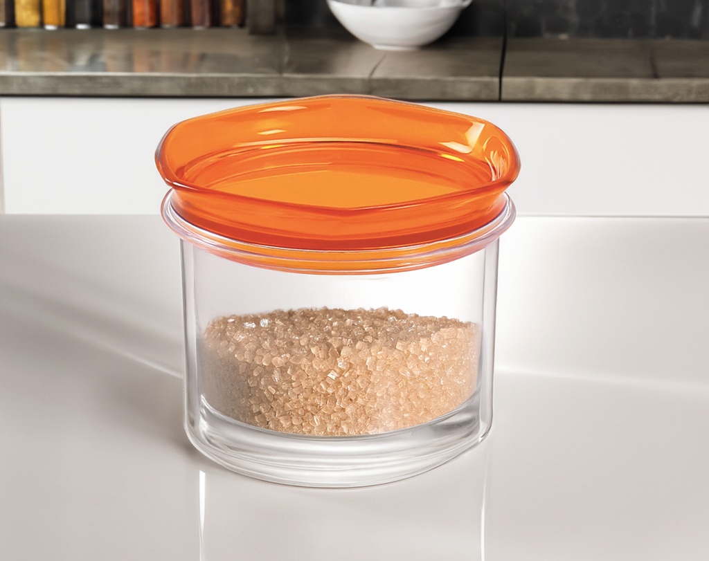 Small Round Italian Food Canister (6 pcs/ctn)