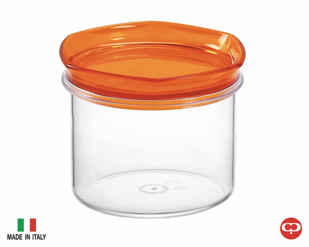 Small Round Italian Food Canister (6 pcs/ctn)