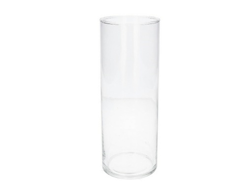 [GA2600] Clear Glass Vase, H11.8"xD3.7",  30x9.5cm (9 pc/ctn)