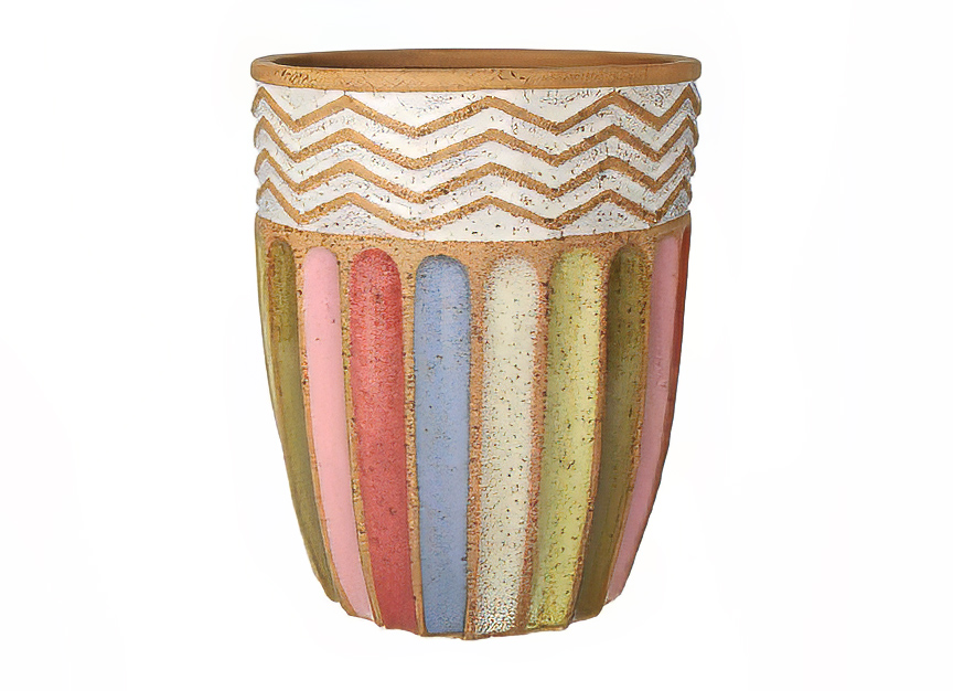 Multi Ceramics Flower Pot, H14.8"xD12",  37.5x30.5cm (1 pc/ctn)