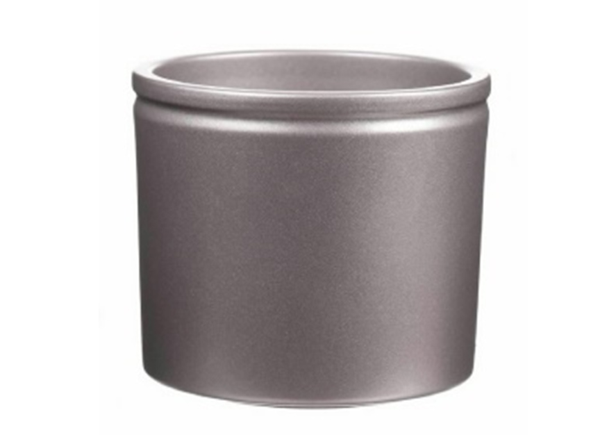 Champagne Ceramics Flower Pot, H4.9"xD5.5",  12.5x14cm (6 pc/ctn)