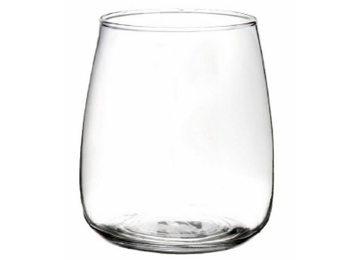 [GA2617] Clear Glass Vase, H6.7"xD5.5",  17x14cm (6 pc/ctn)
