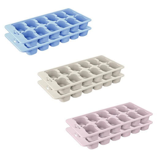 [P73000] Crystal Shaped Ice Tray 9" (2 pack) (48 set/ctn)