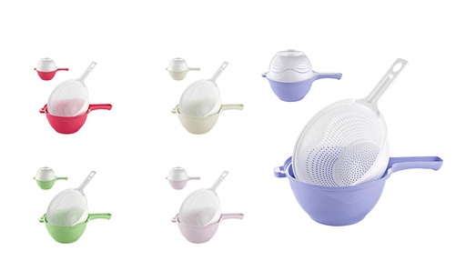 [P73002] 15" Handle and Strainer Set (24 set/ctn)