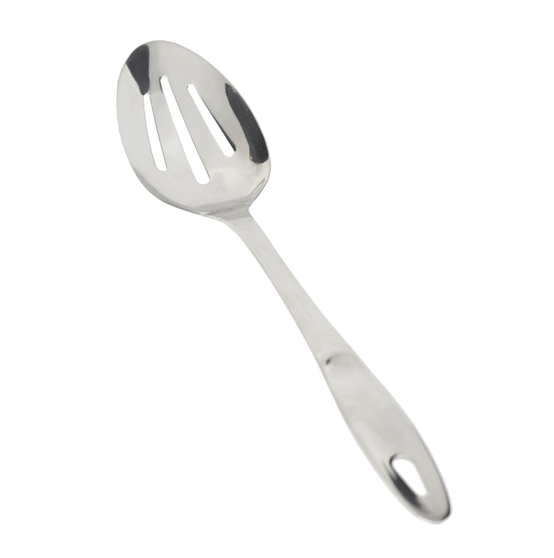 13" Large Stainless Steel Slotted Spoon (72 pcs/ctn)