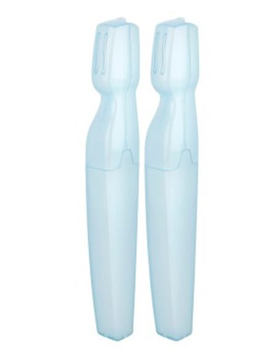[P73010] 2 Toothbrush Travel Case Set (36 sets/ctn)