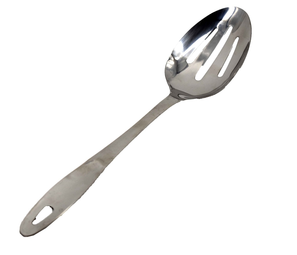 10" Stainless Steel Slotted Server Spoon (72 pcs/ctn)