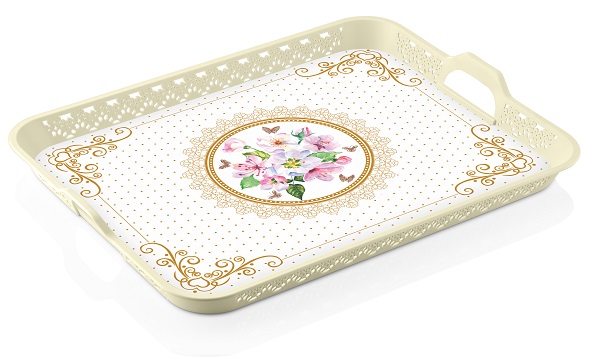 16"x12"x1.5" Bicycle Design Serving Tray (24 pc/ctn)