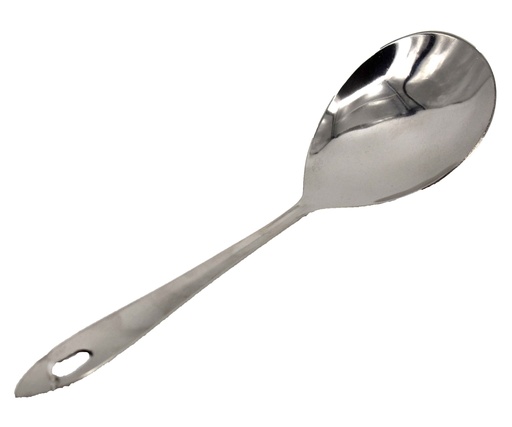 [20059] 13" Stainless Steel Server Spoon (72 pcs/ctn)