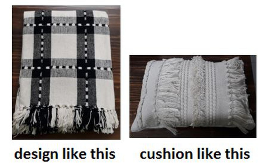 100% Cotton Throw Pillow (10 pcs/ctn)