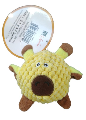 [PP-T1] 5.1" Dog Toy Monsters Corn Kernal Texture (100 pcs/ctn)