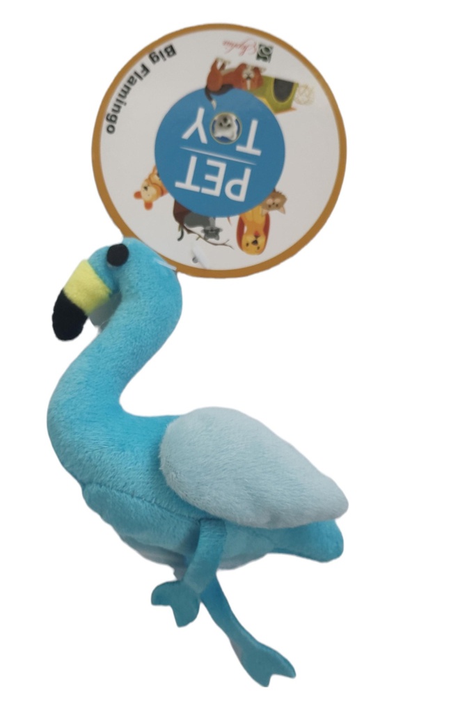 6.1" Large Super Soft Texture Flamingo Dog Toy (200 pcs/ctn)
