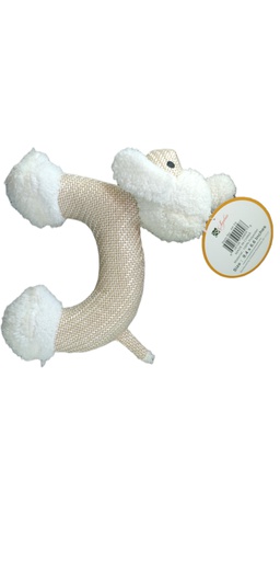 [PP-T9] 9.4" Linen Texture Animal Dog Toy (80 pcs/ctn)