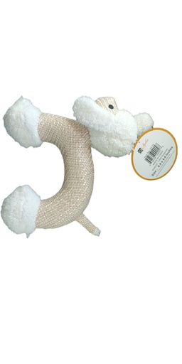 [PP-T9] 9.4" Linen Texture Animal Dog Toy (80 pcs/ctn)