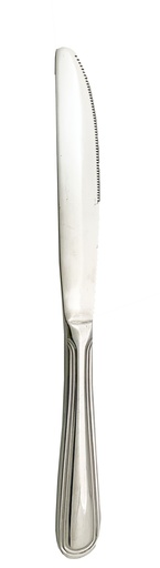 [20073] 9.5" Heavy Duty Stainless Steel Dinner Knife 5mm Thick (240 pcs/ctn)