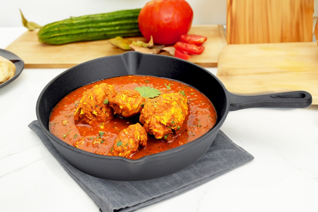 10"(26cm) Cast Iron Fry Pan, Round (4 pc/ctn)