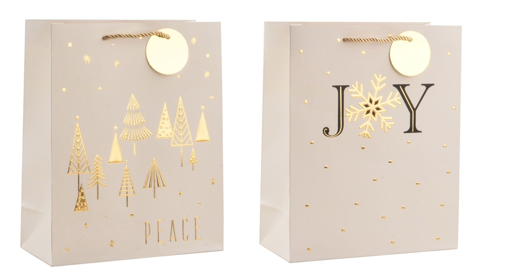13" x 10" x 5"(26 x 32 x 12cm)  Joy Gift Bag (144 pc/ctn)