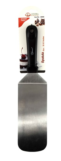 [20090] 13" Stainless Steel Spatula with Plastic Handle (48 pcs/ctn)