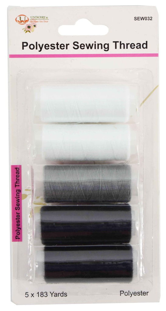 5 Polyester Thread 200m Rolls (288 pcs/ctn)